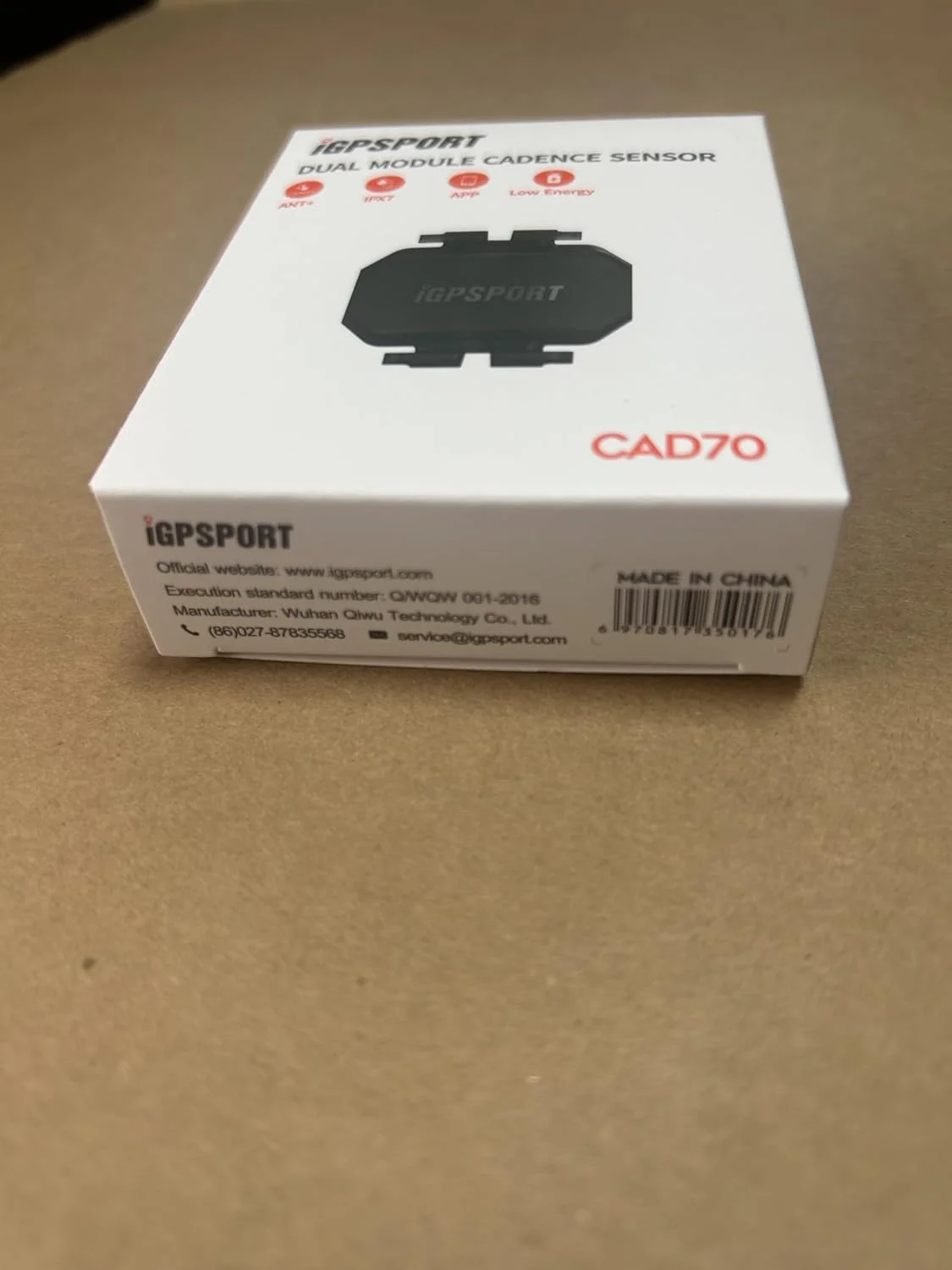 سنسور سرعت و سنسور دور پا دوچرخه آی جی پی اسپورت با ماژول بلوتوث دوگانه و ANT+