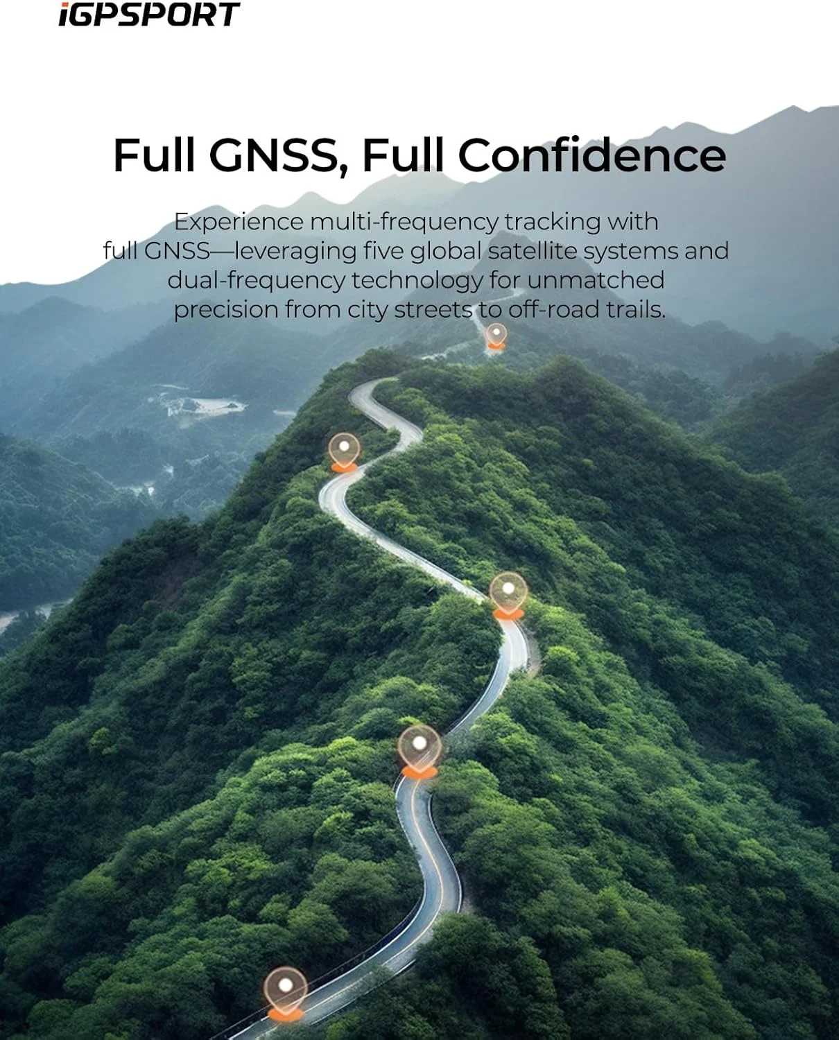 کامپیوتر دوچرخه سواری iGPSPORT BG2، صفحه لمسی، مسیریابی نقشه، کنترل موسیقی، نکات صعود، سواری گروهی، کامپیوتر دوچرخه سواری GPS بی سیم