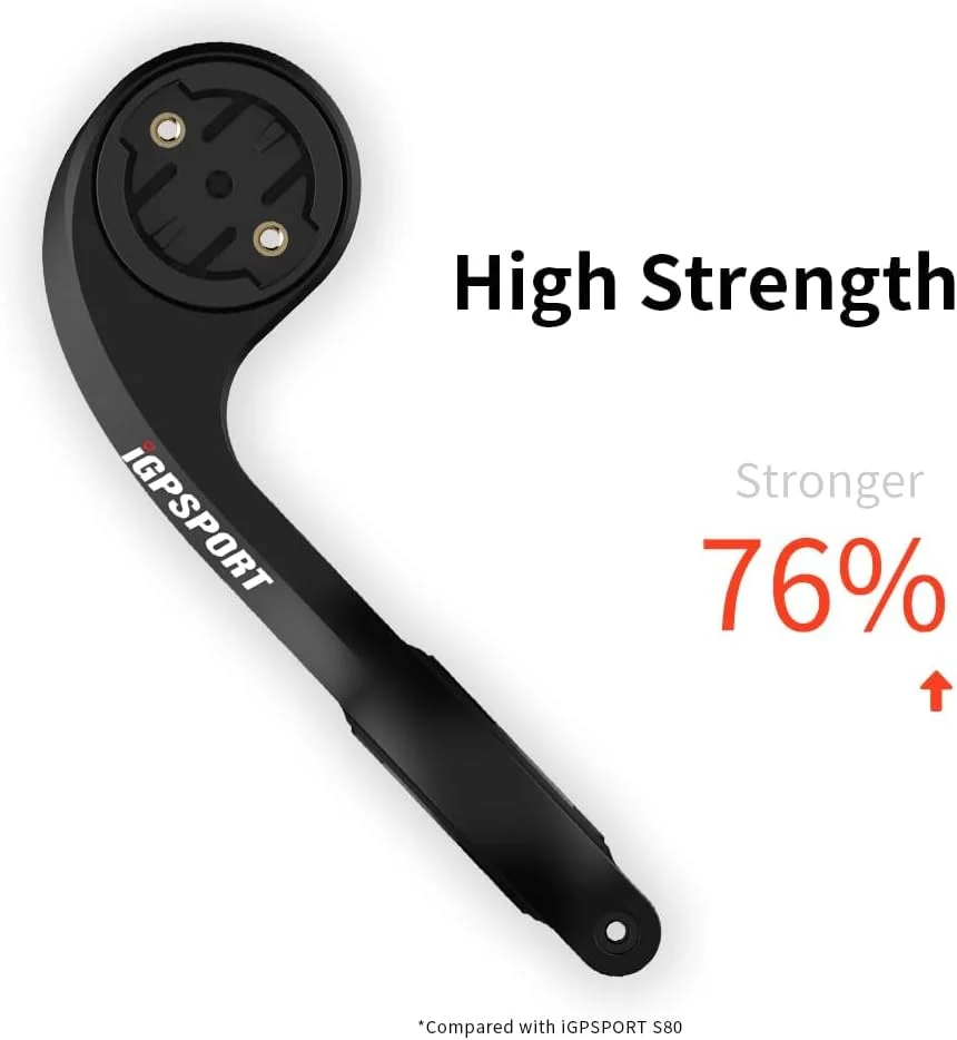 نگهدارنده جلویی دوچرخه iGPSPORT سازگار با Garmin Edge 200, 500, 510, 520, 800, 830, 1000, 1030 مناسب برای فرمان 31.8 میلی‌متری