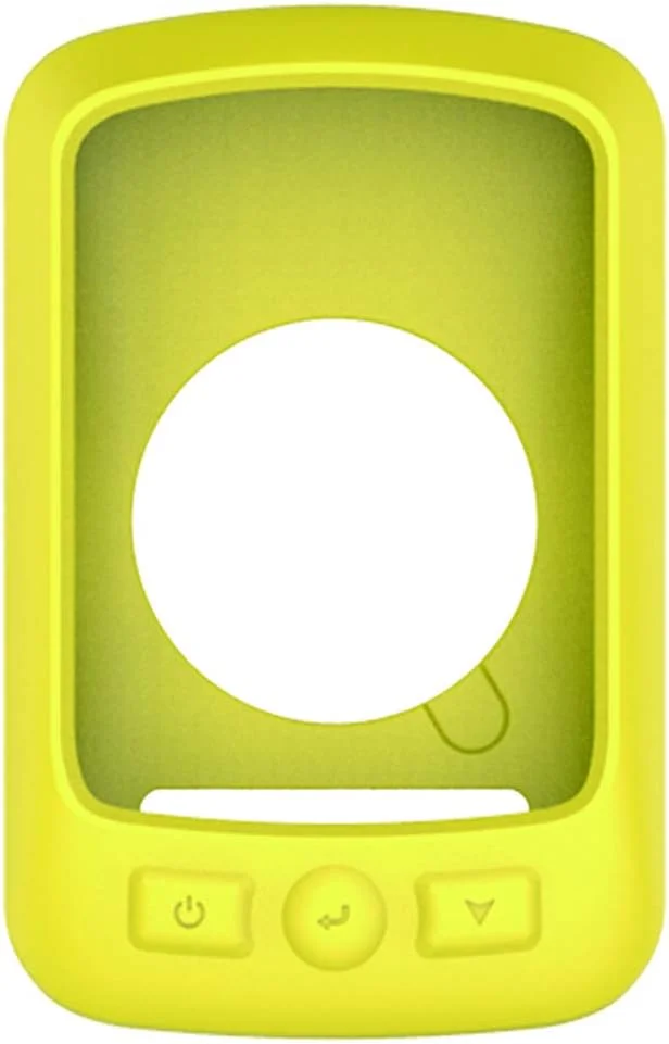محافظ کامپیوتر دوچرخه سواری iGPSPORT iGS618 (محافظ رسمی) – سیلیکون TPU با ضخامت 2 میلی متر، محافظت در برابر گرد و غبار، ضربه و سایش، دسترسی به دکمه ها و درگاه شارژ، انعطاف پذیر (زرد)