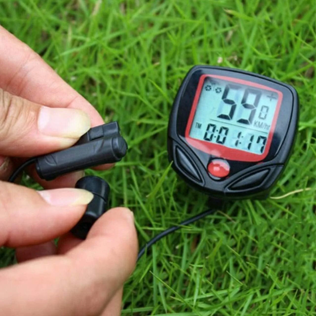 کامپیوتر دوچرخه 15 کاره، کیلومتر شمار، سرعت سنج دیجیتال LCD ضد آب کامپیوتر دوچرخه 15 کاره، کیلومتر شمار، سرعت سنج دیجیتال LCD ضد آب