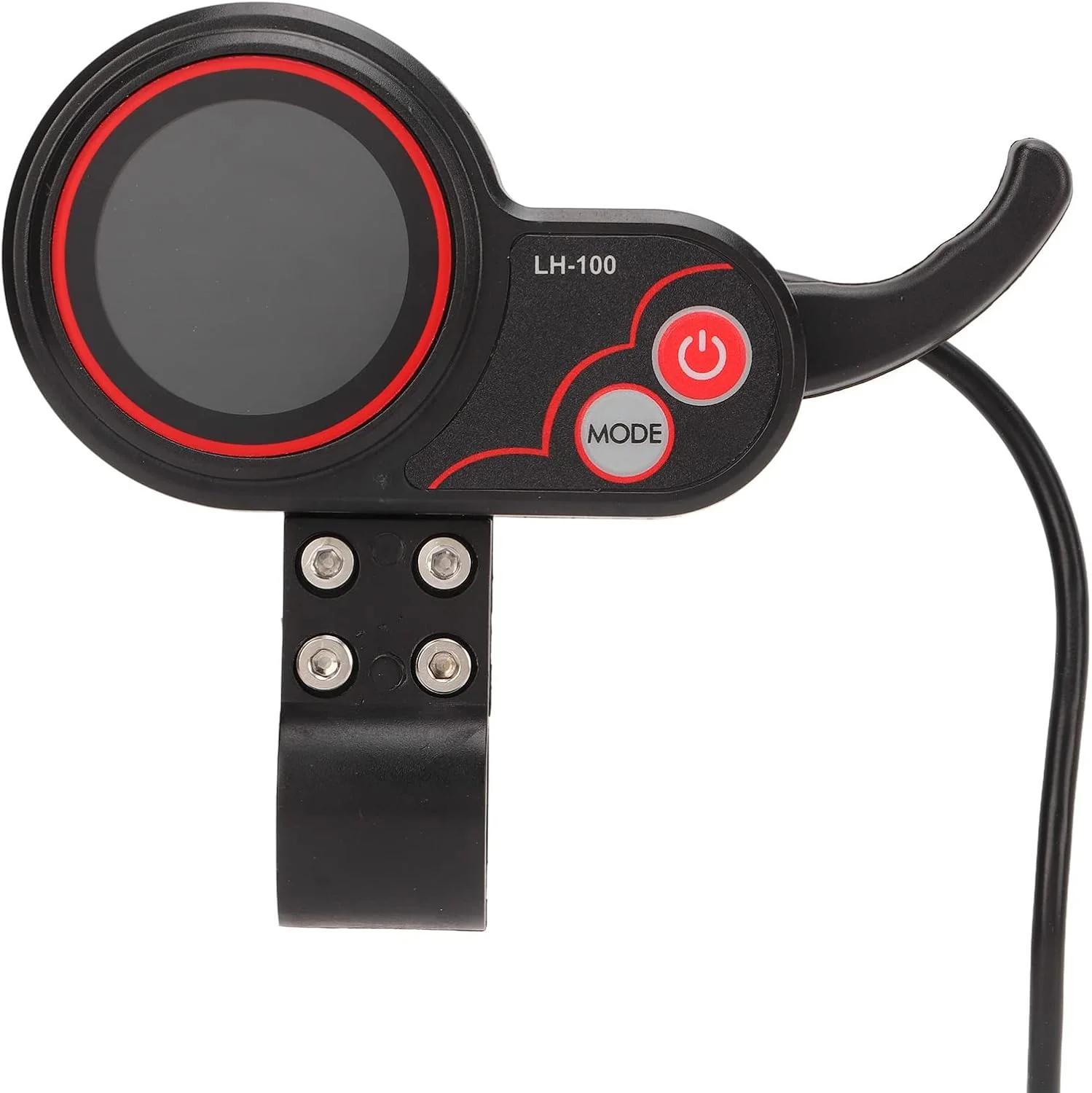 نمایشگر LCD برقی، پنل کنترل نمایشگر LCD ضد آب 24 ولت 36 ولت 48 ولت 60 ولت برای اسکوتر برقی، کیلومتر شمار کامپیوتر سرعت سنج دوچرخه برقی