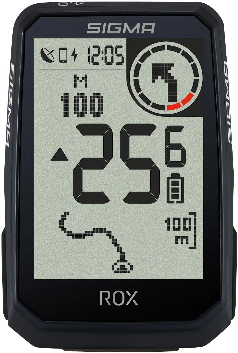 سایکل کامپیوتر SIGMA ROX 4.0 Endurance مشکی | عمر باتری 41 ساعته | 30 عملکرد مانند مسیریابی مجدد و اندازه گیری ارتفاع | سازگاری با دوچرخه برقی | ANT+ و BLE | مونتاژ بدون ابزار و USB-C | کامپیوتر دوچرخه بی سیم سایکل کامپیوتر SIGMA ROX 4.0 Endurance مشکی | عمر باتری 41 ساعته | 30 عملکرد مانند مسیریابی مجدد و اندازه گیری ارتفاع | سازگاری با دوچرخه برقی | ANT+ و BLE | مونتاژ بدون ابزار و USB-C | کامپیوتر دوچرخه بی سیم