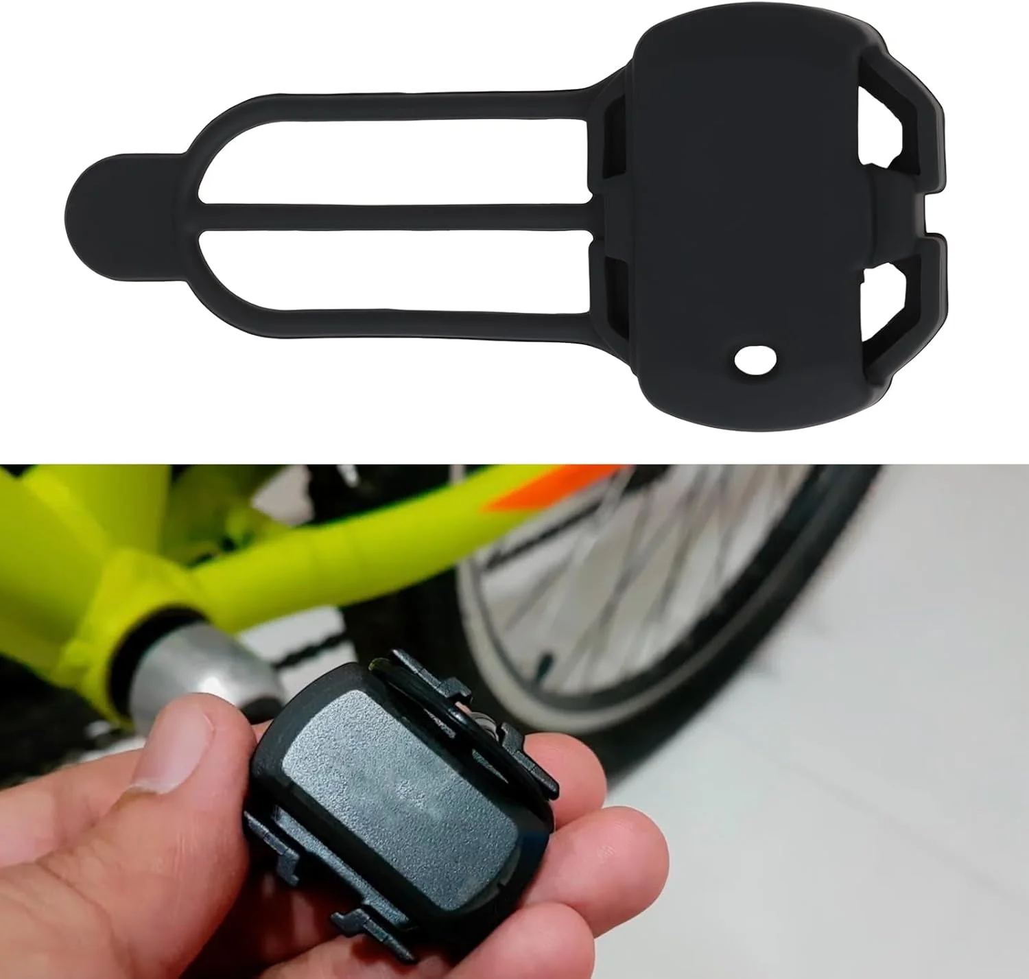 روکش سنسور سرعت رکاب دوچرخه لاستیکی ایمگتک، 2 عددی، سازگار با سنسور سرعت رکاب گارمین روکش سنسور سرعت رکاب دوچرخه لاستیکی ایمگتک، 2 عددی، سازگار با سنسور سرعت رکاب گارمین