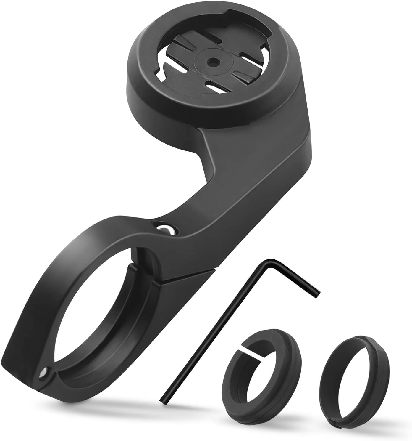 نگهدارنده جلویی کامپیوتر دوچرخه CooSpo سازگار با Garmin، Wahoo، XOSS، پایه آداپتور پلاستیکی نگهدارنده جلویی کامپیوتر دوچرخه