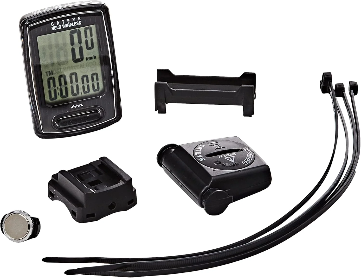 کامپیوتر دوچرخه سواری بی سیم CatEye Velo Wireless-CC-VT230W - مشکی