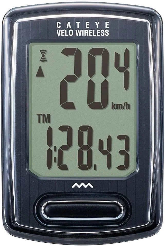 کامپیوتر دوچرخه سواری بی سیم CatEye Velo CC-VT235W - مشکی