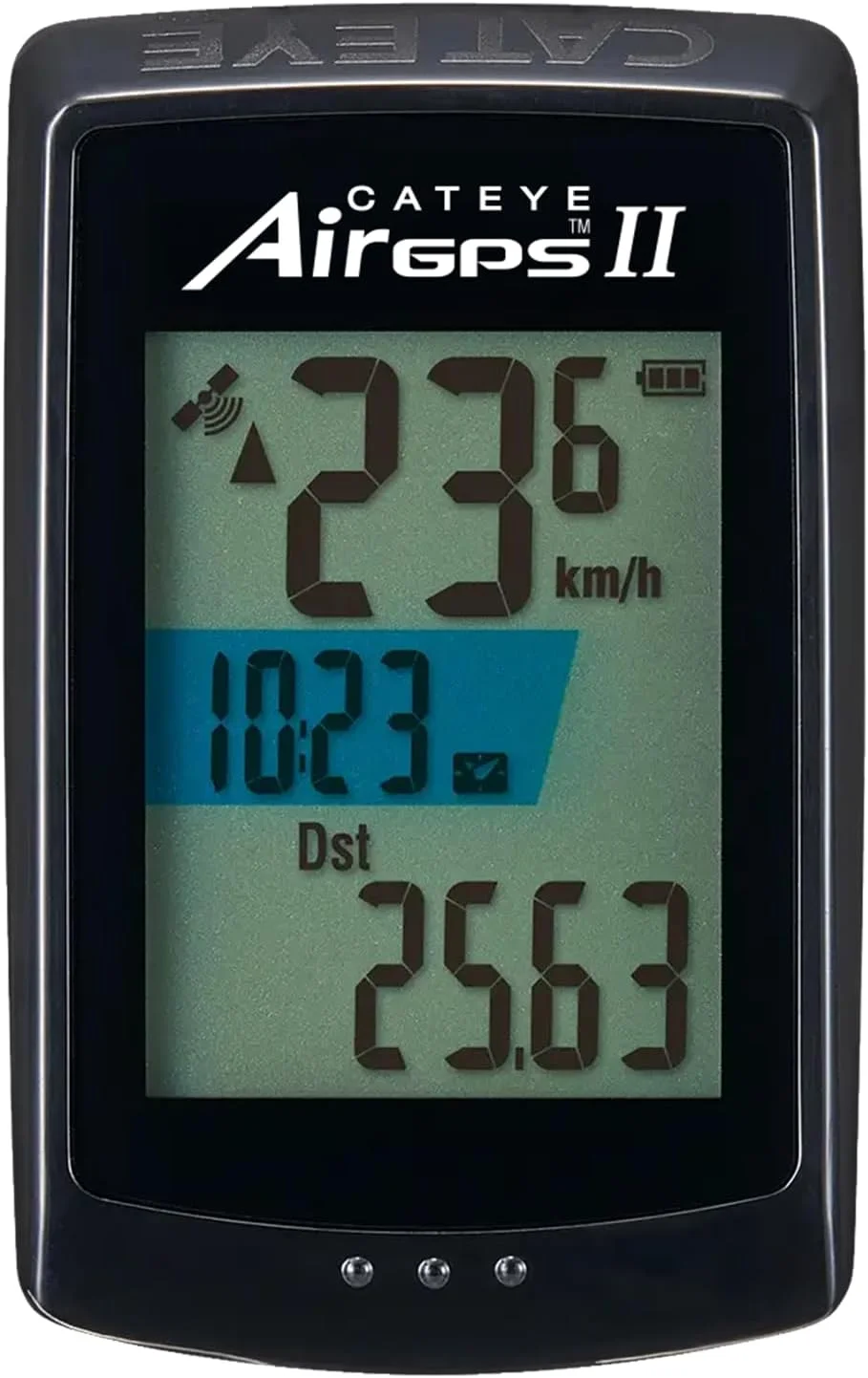 کامپیوتر دوچرخه سواری قابل شارژ USB مدل CATEYE AirGPS – کامپیوتر دوچرخه سواری GPS با بلوتوث ANT+، سرعت سنج دوچرخه GPS، پایه FlexTight™، ضد آب IPX7، نور پس زمینه خودکار، آپلود سواری