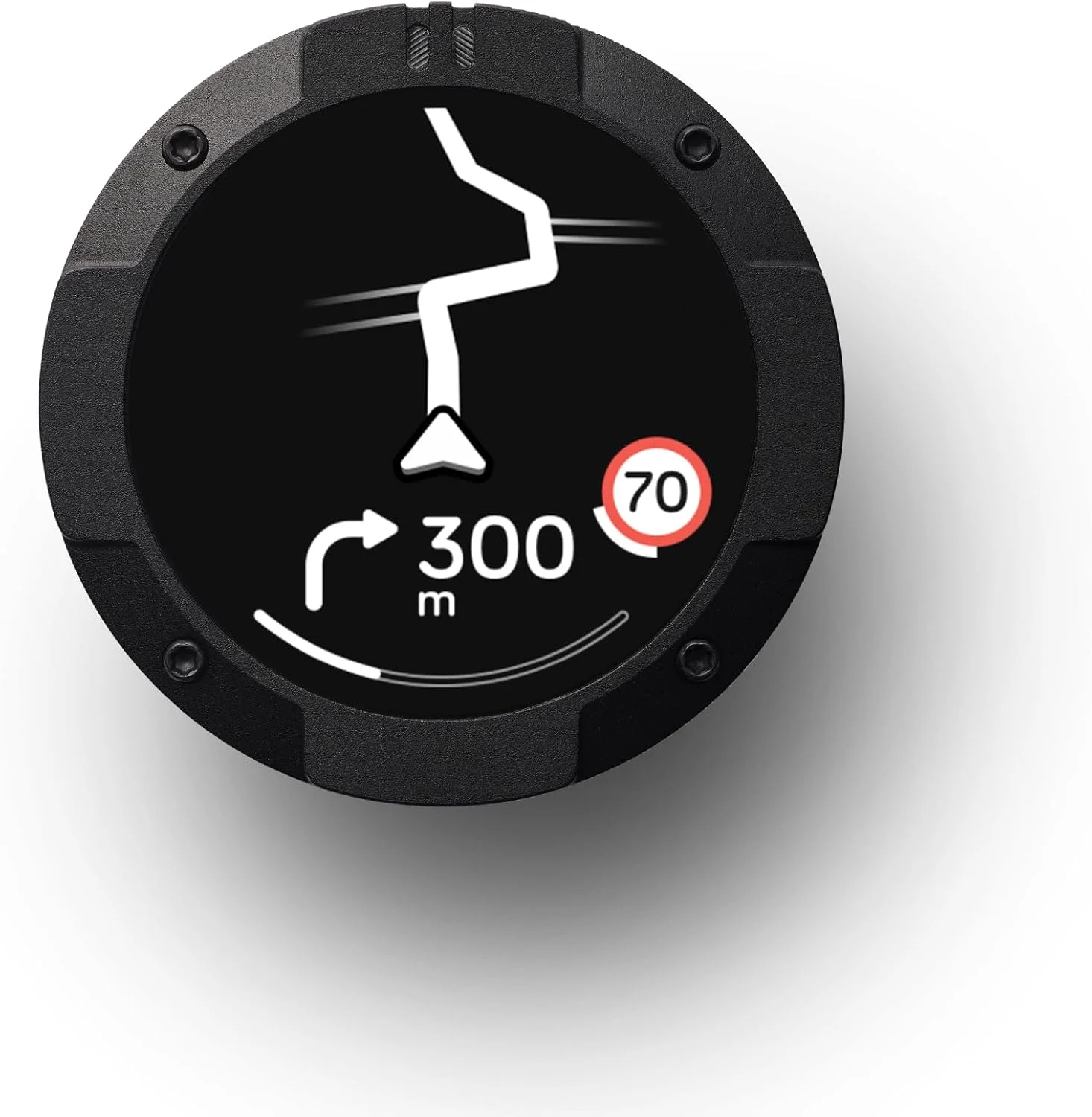 ردیاب موتورسیکلت Beeline Moto II - نسل جدید | طراحی جمع و جور، ساخت ضد آب، نمایشگر ساده و باتری 14 ساعته | مسیریاب موتورسیکلت مناسب برای ماجراجویی و رفت و آمدهای روزانه (مشکی)