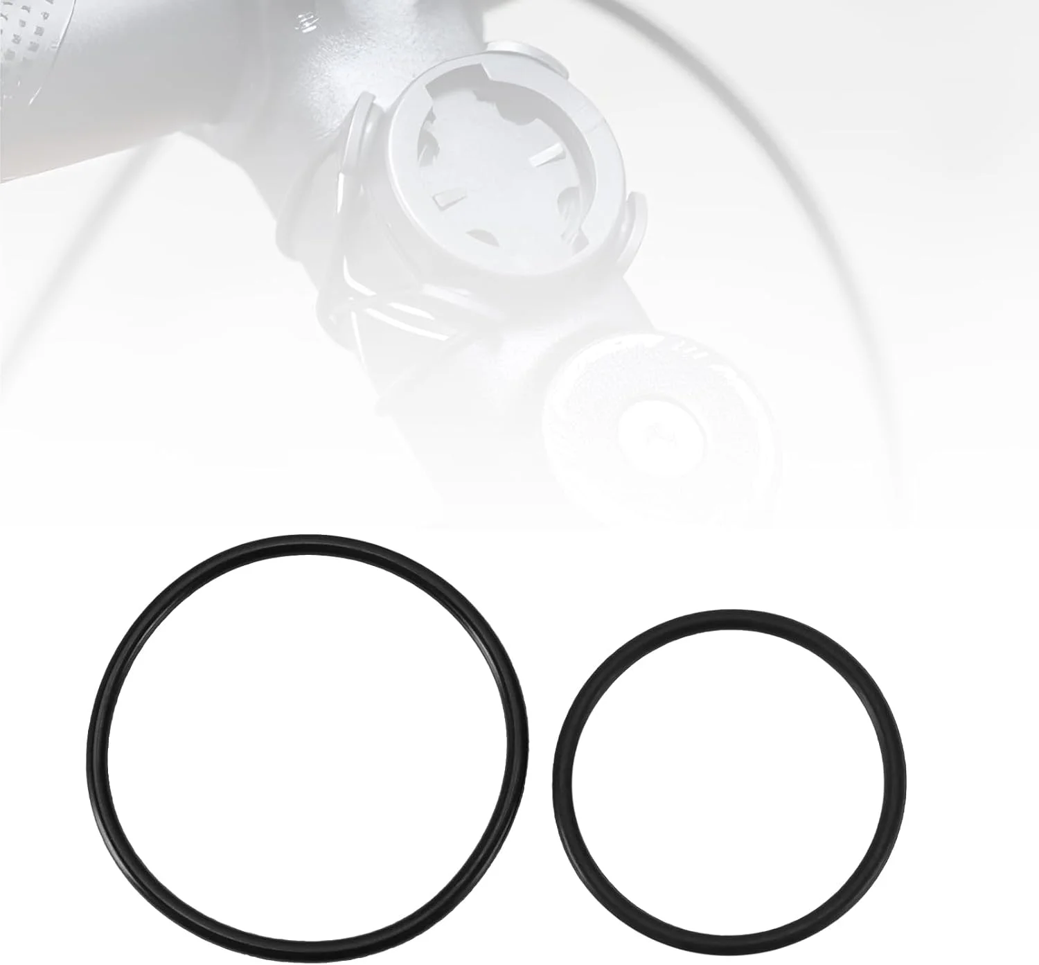 بسته 12 عددی حلقه های لاستیکی پایه دوچرخه، مجموعه حلقه های الاستیک سازگار با پایه های دوچرخه گردشی یک چهارم دور رهاسازی سریع گارمین برای لوازم جانبی دوچرخه سواری ورزشی