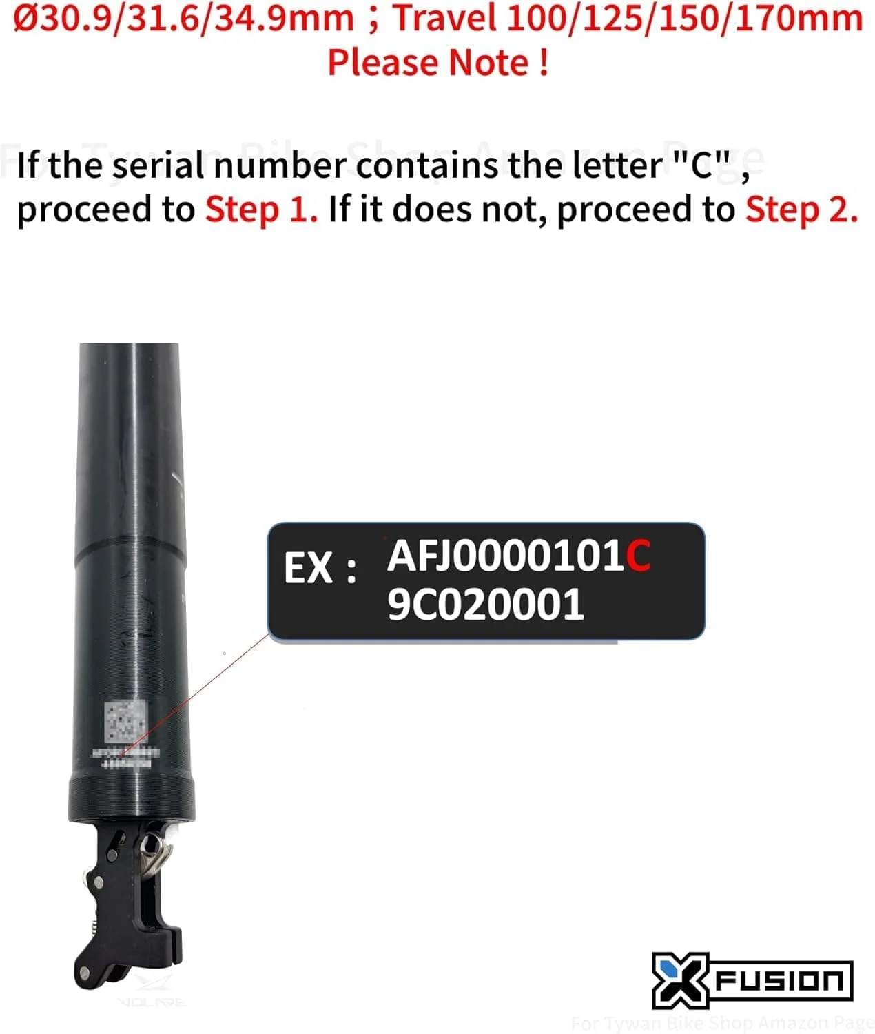 کارتریج میله زین متحرک XFUSION Manic – کورس حرکتی 50/100/125/150/170/190/200 میلیمتر، مناسب مدلهای 2017-2024، شامل آداپتور افزایش طول (مناسب 100 تا 170 میلیمتر) کارتریج میله زین متحرک XFUSION Manic – کورس حرکتی 50/100/125/150/170/190/200 میلیمتر، مناسب مدلهای 2017-2024، شامل آداپتور افزایش طول (مناسب 100 تا 170 میلیمتر)