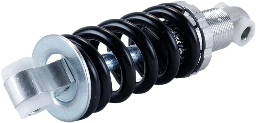 کمک فنر عقب دوچرخه کوهستان مشکی 150 میلی متر، سبک کلاسیک، آلیاژ فولاد و آلومینیوم، مناسب دوچرخه و اسکوتر برقی