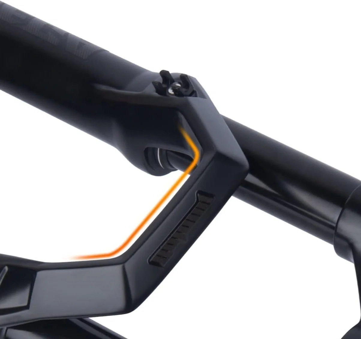 دوشاخ کمک فنر دوچرخه سایز 27.5/29 اینچ، 80 میلی متر بازی، لوله عمودی بدون رزوه 1-1/8، دوشاخ جلوی کوهستان، کنترل روی دوشاخ