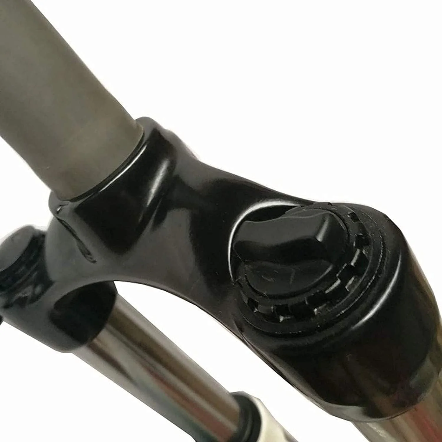 دوشاخ جلو دوچرخه کوهستان 26 اینچ، کمک فنر سبک وزن با قابلیت تنظیم، لوله صاف، کنترل دوگانه شانه، دامنه حرکت: 80 میلی متر، B,26