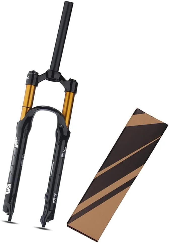 دوشاخ کمک فنر دوچرخه سایزهای 26، 27.5 و 29 اینچ، دوشاخ جلو دوچرخه کوهستان XC با طول حرکت 100 میلی متر، ترمز دیسکی، دوشاخ گازی با قفل دستی، لوله مستقیم 1 1/8 اینچ، QR 9 میلی متر دوشاخ کمک فنر دوچرخه سایزهای 26، 27.5 و 29 اینچ، دوشاخ جلو دوچرخه کوهستان XC با طول حرکت 100 میلی متر، ترمز دیسکی، دوشاخ گازی با قفل دستی، لوله مستقیم 1 1/8 اینچ، QR 9 میلی متر