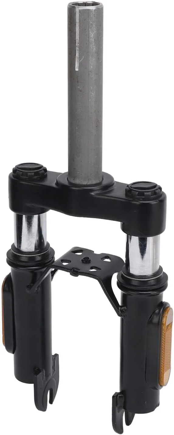 دوشاخ جلوی اسکوتر برقی 15 اینچی Jiawu، دوشاخ کمک فنر قوی برای اکثر اسکوترهای برقی، بهبود راحتی رانندگی برای علاقه مندان به DIY دوشاخ جلوی اسکوتر برقی 15 اینچی Jiawu، دوشاخ کمک فنر قوی برای اکثر اسکوترهای برقی، بهبود راحتی رانندگی برای علاقه مندان به DIY