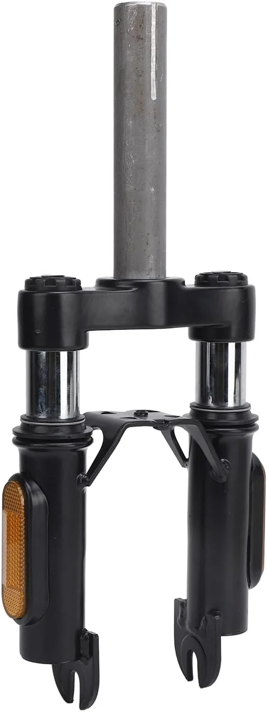 دوشاخ جلوی اسکوتر برقی 15 اینچی Jiawu، دوشاخ کمک فنر قوی برای اکثر اسکوترهای برقی، بهبود راحتی رانندگی برای علاقه مندان به DIY دوشاخ جلوی اسکوتر برقی 15 اینچی Jiawu، دوشاخ کمک فنر قوی برای اکثر اسکوترهای برقی، بهبود راحتی رانندگی برای علاقه مندان به DIY