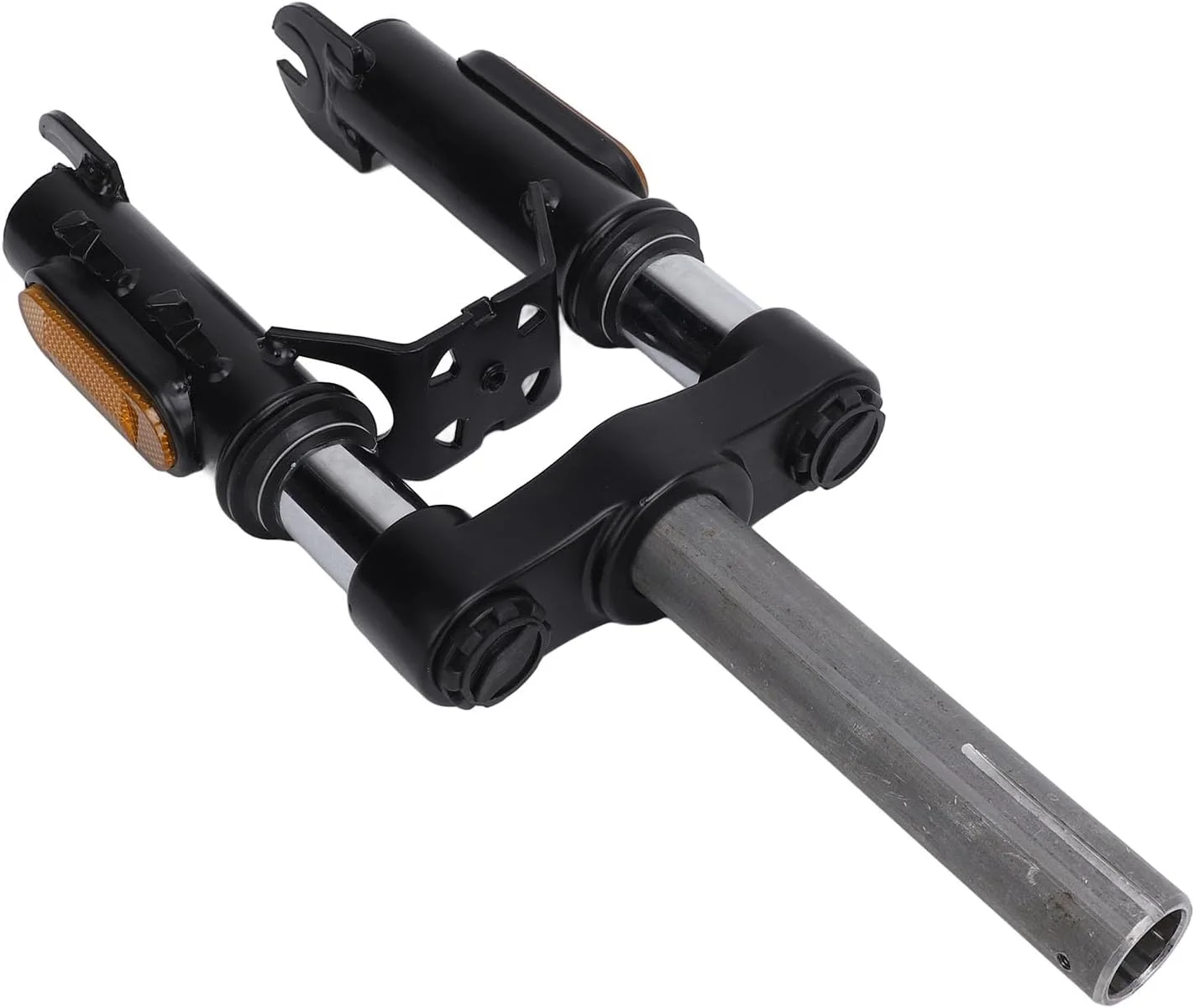 دوشاخ جلوی بادوام Jiawu برای اسکوتر برقی 15 اینچی با کمک فنر، نصب آسان برای سواری راحت دوشاخ جلوی بادوام Jiawu برای اسکوتر برقی 15 اینچی با کمک فنر، نصب آسان برای سواری راحت