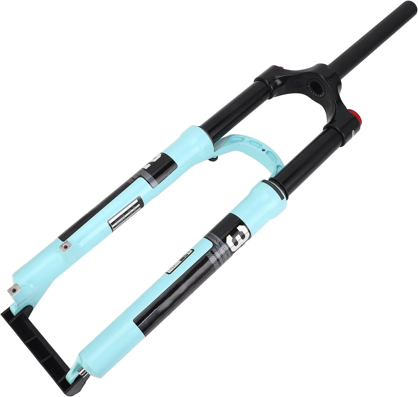 دوشاخ جلوی دوچرخه کوهستان Keenso سایز 27.5 اینچ، دوشاخ تعلیق بادی آلیاژی سبک وزن با قفل برای صعود و دوچرخه سواری طولانی