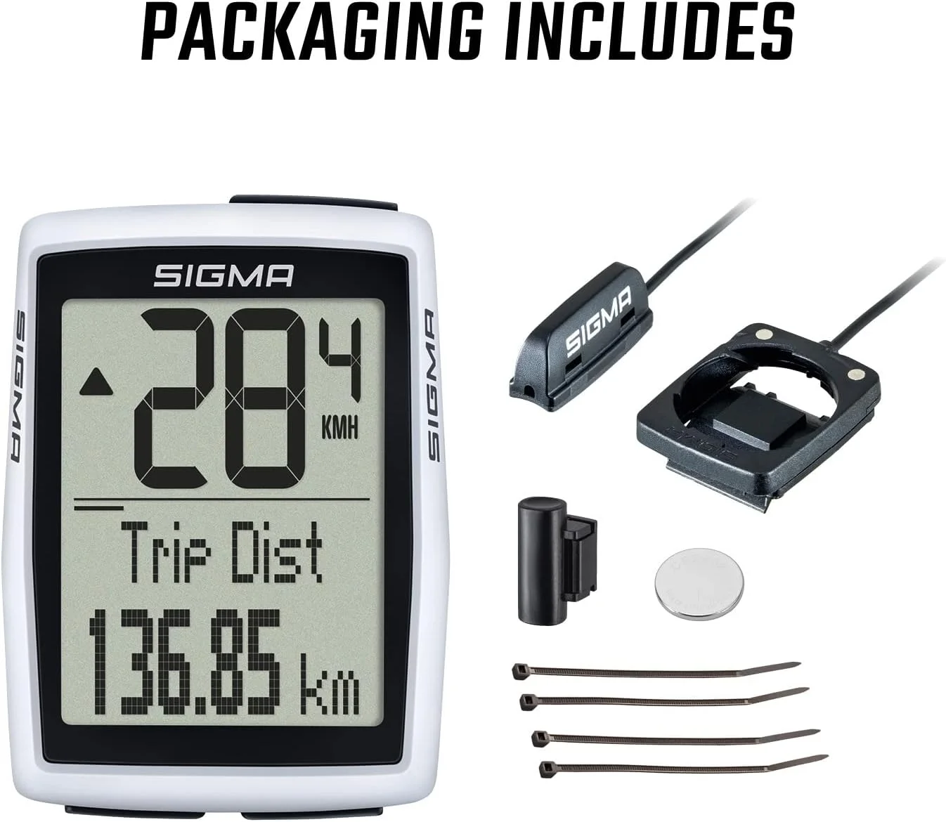 سایکل کامپیوتر سیگما اسپورت BC 12.0 | کامپیوتر دوچرخه با عملکردهای متعدد | کامپیوتر دوچرخه برای تمام ماجراجویی های دوچرخه سواری | استفاده آسان با دکمه های بزرگ و ارائه واضح سایکل کامپیوتر سیگما اسپورت BC 12.0 | کامپیوتر دوچرخه با عملکردهای متعدد | کامپیوتر دوچرخه برای تمام ماجراجویی های دوچرخه سواری | استفاده آسان با دکمه های بزرگ و ارائه واضح