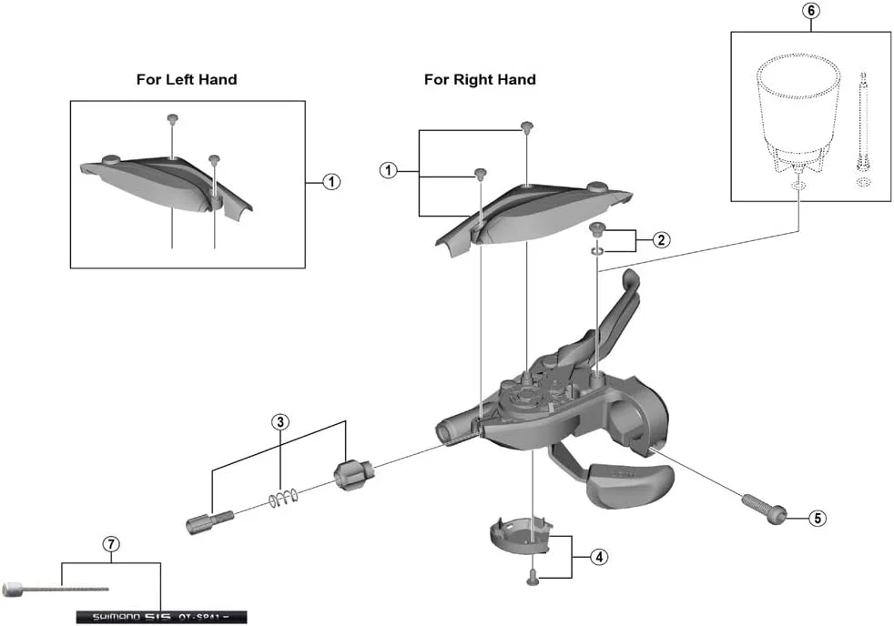 پیچ هواگیری SHIMANO ST-EF505 M5 x 4.5 میلی متر به همراه اورینگ پیچ هواگیری SHIMANO ST-EF505 M5 x 4.5 میلی متر به همراه اورینگ