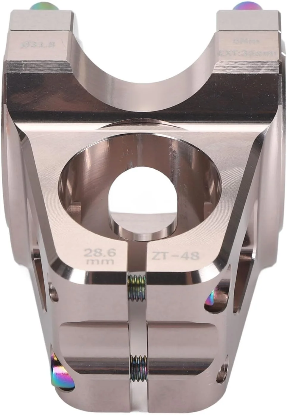 کرپی فرمان دوچرخه کوهستان آلیاژ آلومینیوم 31.8 میلی متر، کرپی کوتاه فرمان MTB، افزایش دهنده فرمان دوچرخه برای اکثر دوچرخه های جاده ای، دوچرخه کوهستان، لوازم جانبی فرمان دوچرخه سواری