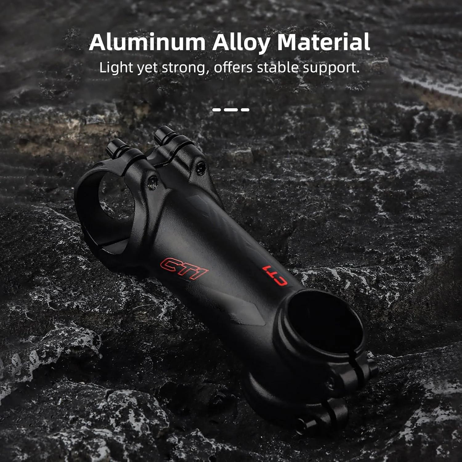 کرپی فرمان دوچرخه CHICIRIS 31.8mm آلیاژ آلومینیوم با زاویه قابل تنظیم +7 درجه برای دوچرخه‌های کوهستانی و جاده‌ای با لوله فرمان 28.6mm