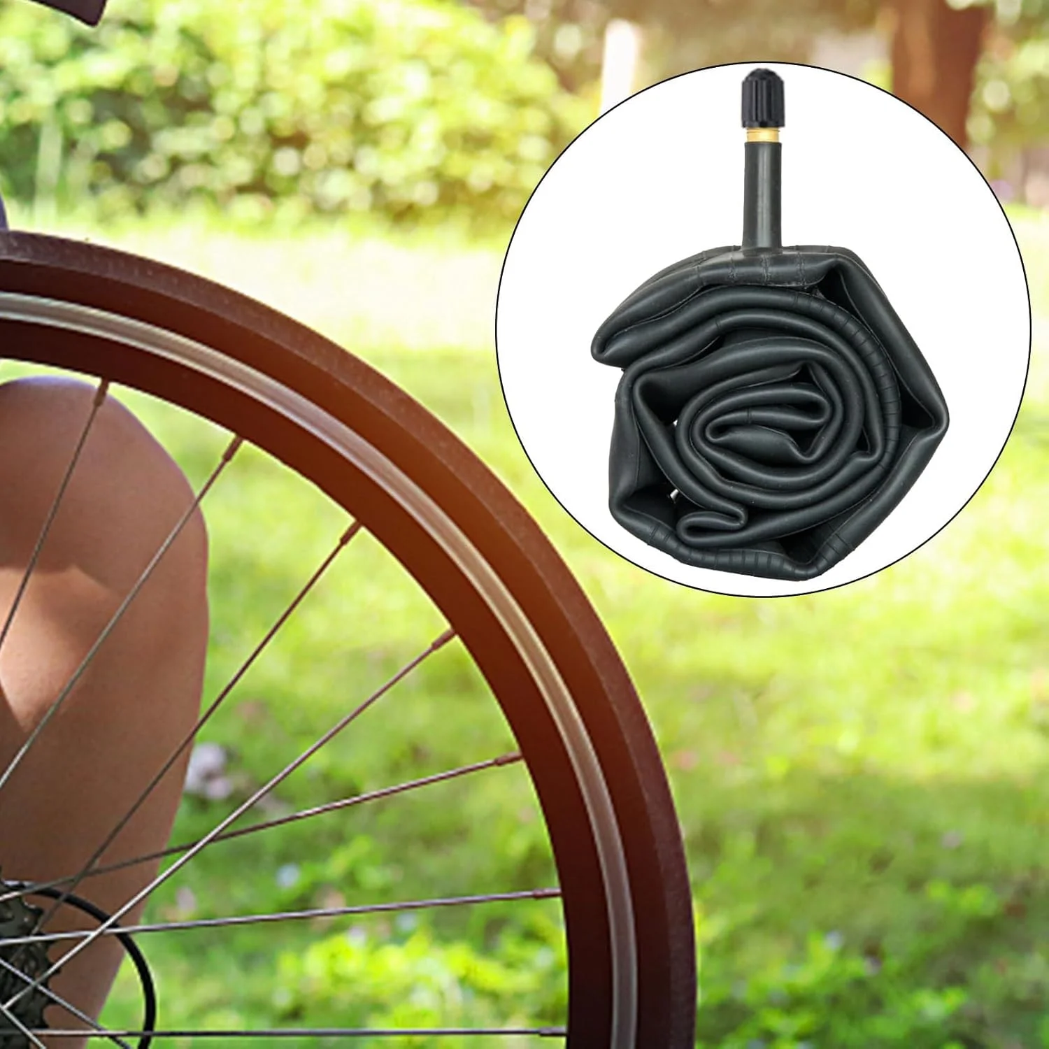 تیوپ دوچرخه - لاستیک مقاوم در برابر پنچری، بوتیل دوچرخه جاده، برای تعمیرگاه، مسابقه، رفت و آمد، تمرینات فضای باز، کمپینگ و مسافرت تیوپ دوچرخه - لاستیک مقاوم در برابر پنچری، بوتیل دوچرخه جاده، برای تعمیرگاه، مسابقه، رفت و آمد، تمرینات فضای باز، کمپینگ و مسافرت