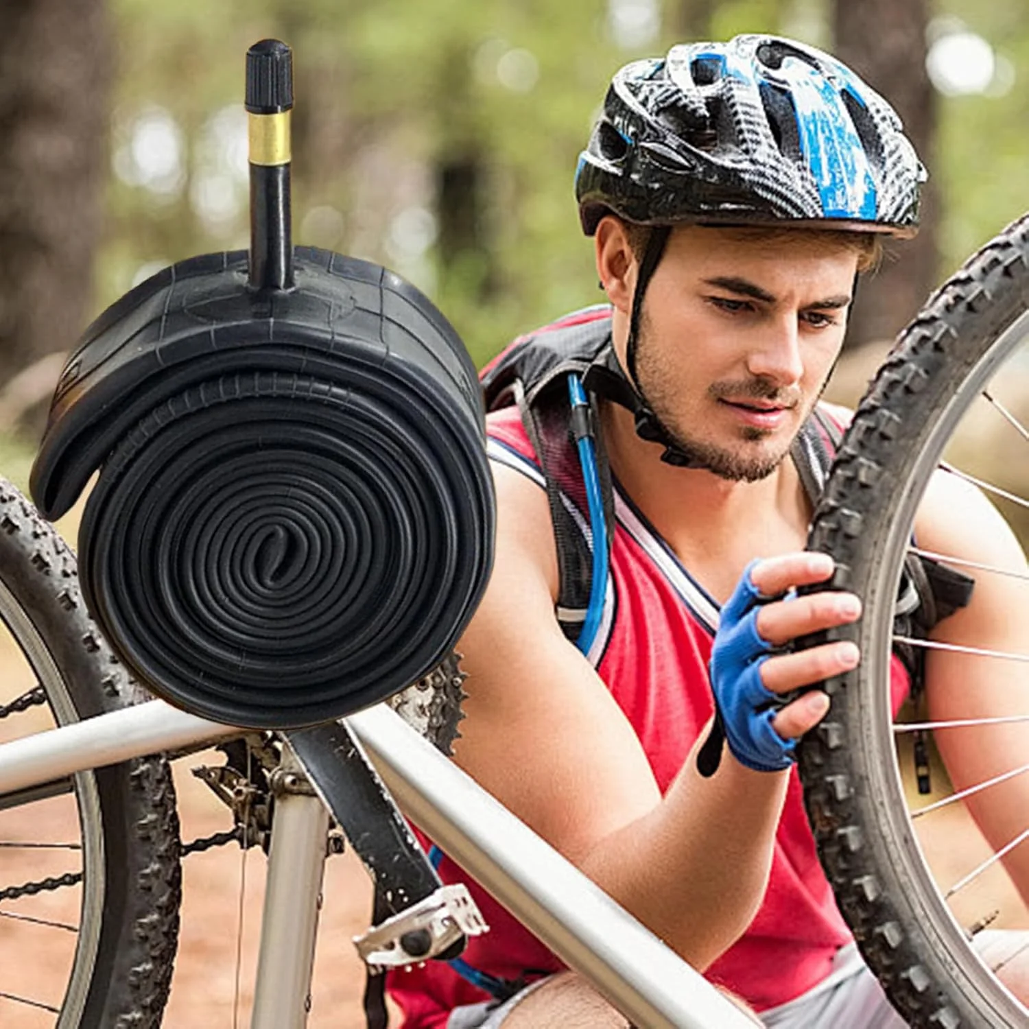 تیوپ دوچرخه | تایر دوچرخه مقاوم، لاستیک بوتیل - مناسب جاده، تعمیرگاه، مسابقه، رفت و آمد، تمرینات بیرون از خانه، کمپینگ و مسافرت تیوپ دوچرخه | تایر دوچرخه مقاوم، لاستیک بوتیل - مناسب جاده، تعمیرگاه، مسابقه، رفت و آمد، تمرینات بیرون از خانه، کمپینگ و مسافرت