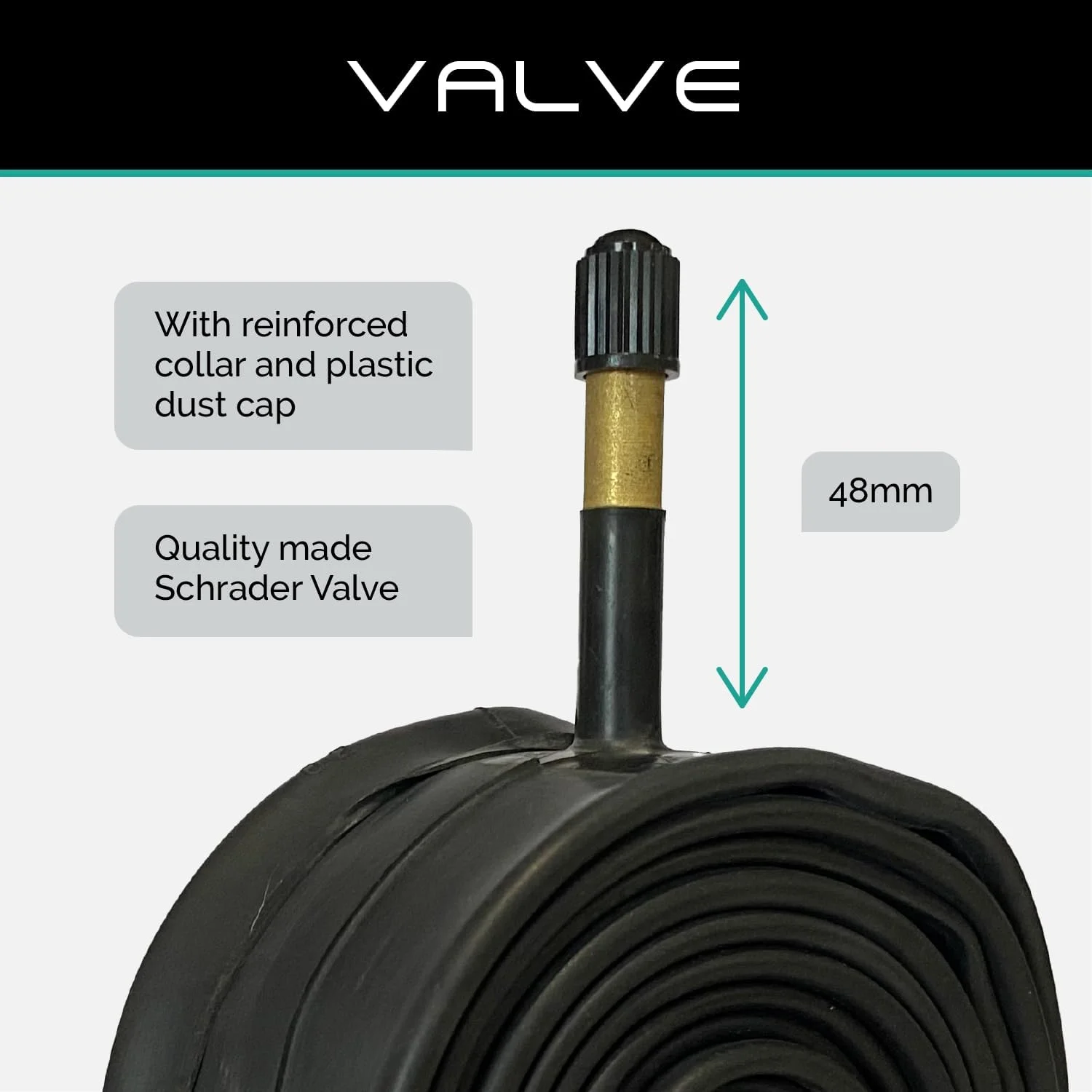 تیوب دوچرخه بالدوینز 29 اینچ، سایز 2.20 تا 2.50 (مناسب برای لاستیک های 2.20، 2.25، 2.30، 2.35، 2.40، 2.50) والف Schrader/خودرویی تیوب دوچرخه بالدوینز 29 اینچ، سایز 2.20 تا 2.50 (مناسب برای لاستیک های 2.20، 2.25، 2.30، 2.35، 2.40، 2.50) والف Schrader/خودرویی