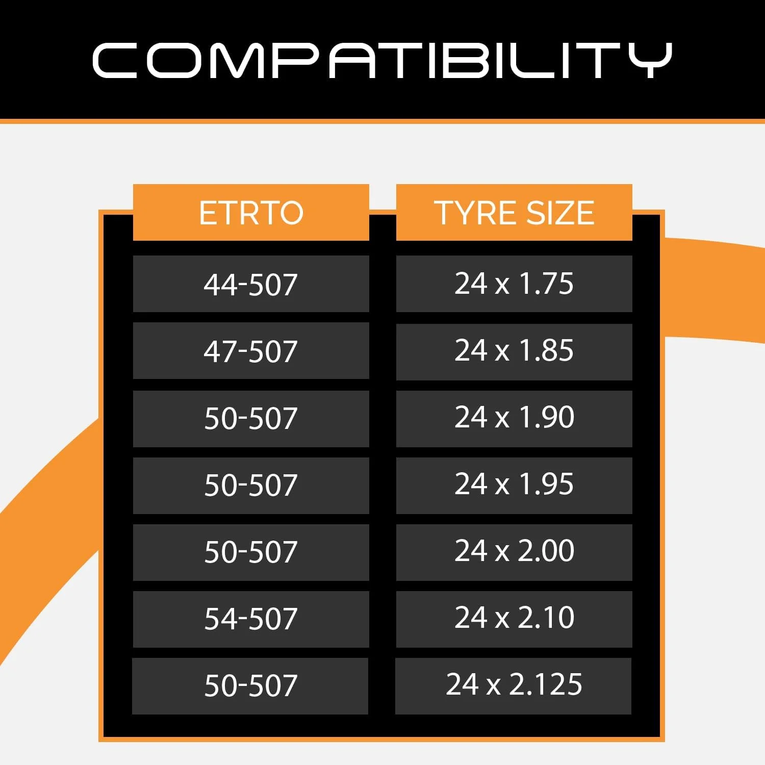 جفت تیوپ دوچرخه بالدوینز سایز 24 مناسب برای سایزهای 1.75 تا 2.125 (مناسب برای سایزهای 1.75، 1.85، 1.90، 1.95، 2.0، 2.10، 2.125) والف نوع Schrader/Car (بسته 2 عددی) جفت تیوپ دوچرخه بالدوینز سایز 24 مناسب برای سایزهای 1.75 تا 2.125 (مناسب برای سایزهای 1.75، 1.85، 1.90، 1.95، 2.0، 2.10، 2.125) والف نوع Schrader/Car (بسته 2 عددی)
