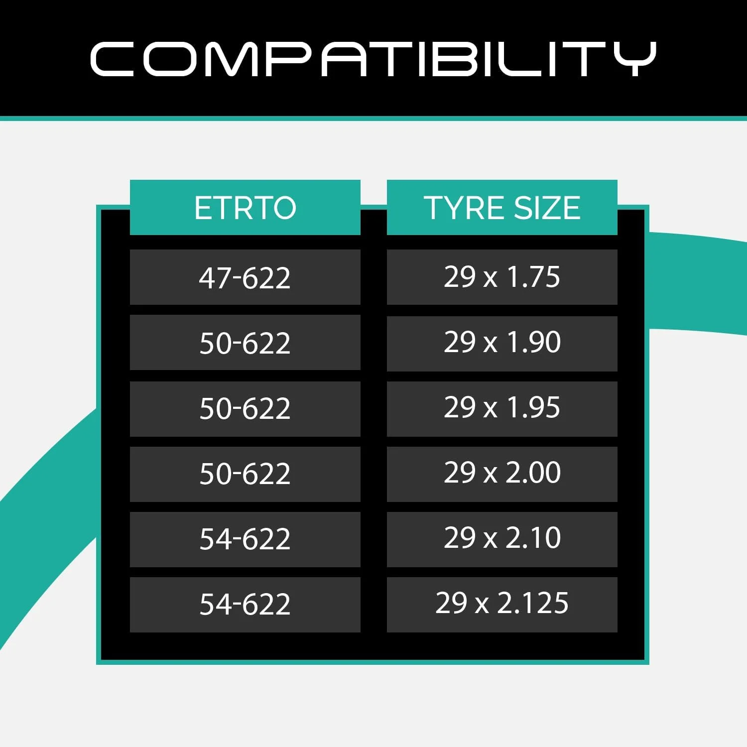 جفت تیوپ دوچرخه بالدوینز 29 اینچ (29er) سایز 29" x 1.75 تا 2.125 (مناسب برای سایزهای 1.75، 1.85، 1.90، 1.95، 2.0، 2.10، 2.125) والف شرادر/خودرویی (بسته 2 عددی) جفت تیوپ دوچرخه بالدوینز 29 اینچ (29er) سایز 29" x 1.75 تا 2.125 (مناسب برای سایزهای 1.75، 1.85، 1.90، 1.95، 2.0، 2.10، 2.125) والف شرادر/خودرویی (بسته 2 عددی)