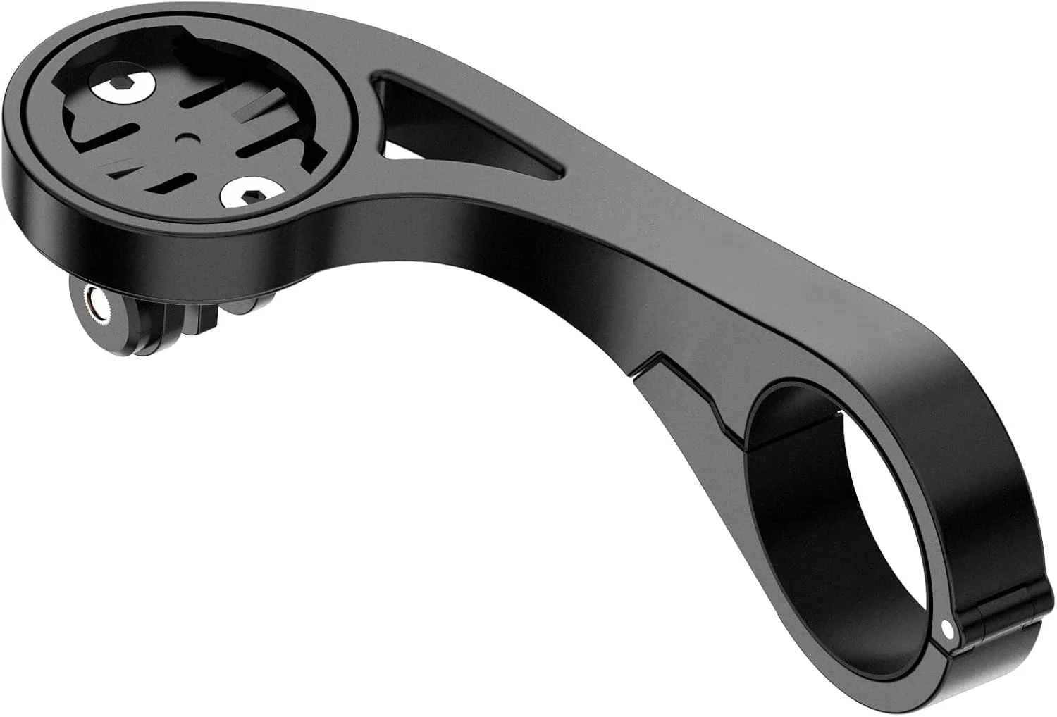 پایه جلویی TERRIFI سازگار با کامپیوتر دوچرخه گارمین اج GPS، XOSS G/G+، iGPSPORT GPS - فرمان دوچرخه 25.4mm 31.8mm نگهدارنده چراغ براکت دوربین GoPro