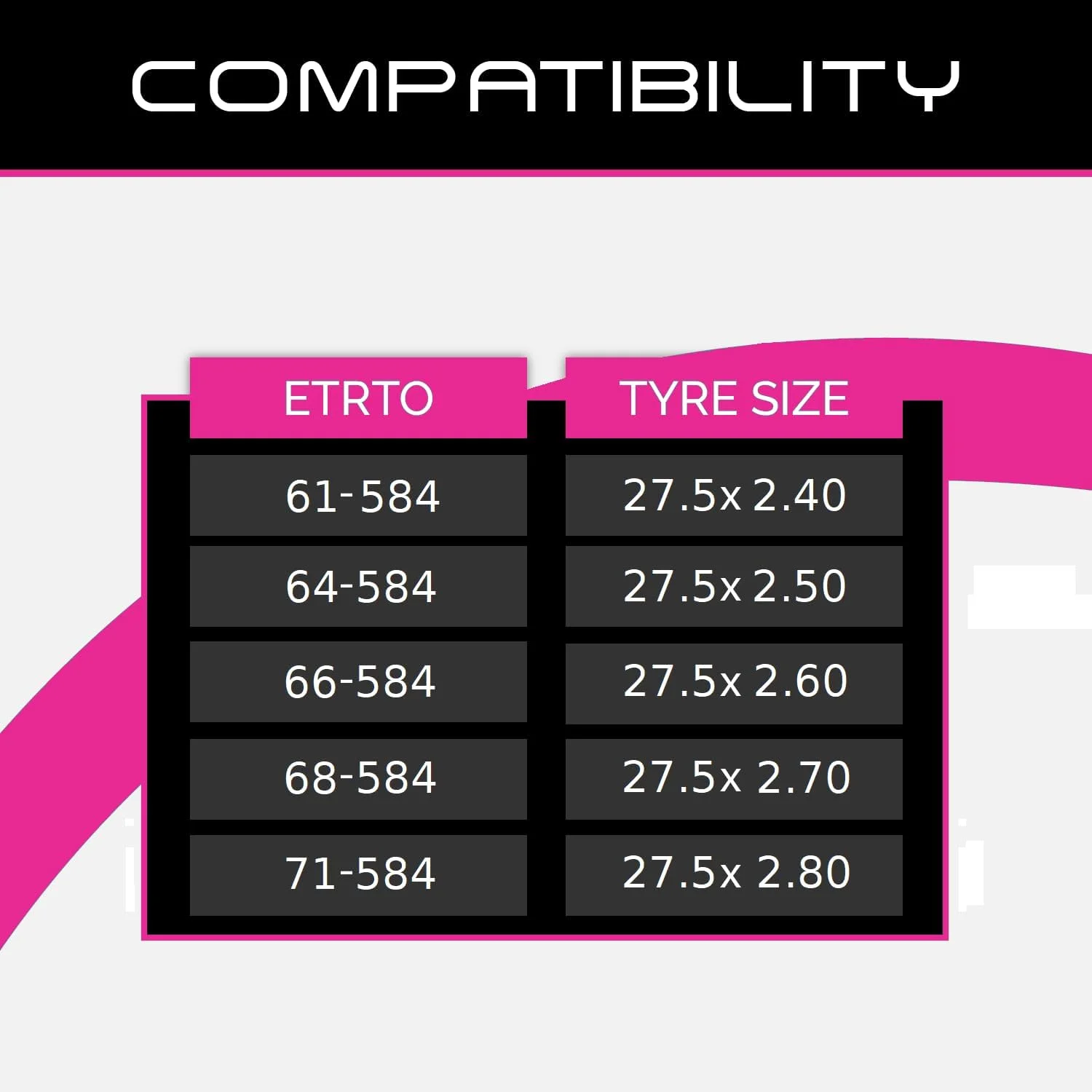تیوب دوچرخه بالدوینز سایز 27.5 اینچ (مناسب برای لاستیک های 2.4 تا 2.80) دارای والف پرستا/فرانسوی و اهرم تایر بالدی تیوب دوچرخه بالدوینز سایز 27.5 اینچ (مناسب برای لاستیک های 2.4 تا 2.80) دارای والف پرستا/فرانسوی و اهرم تایر بالدی