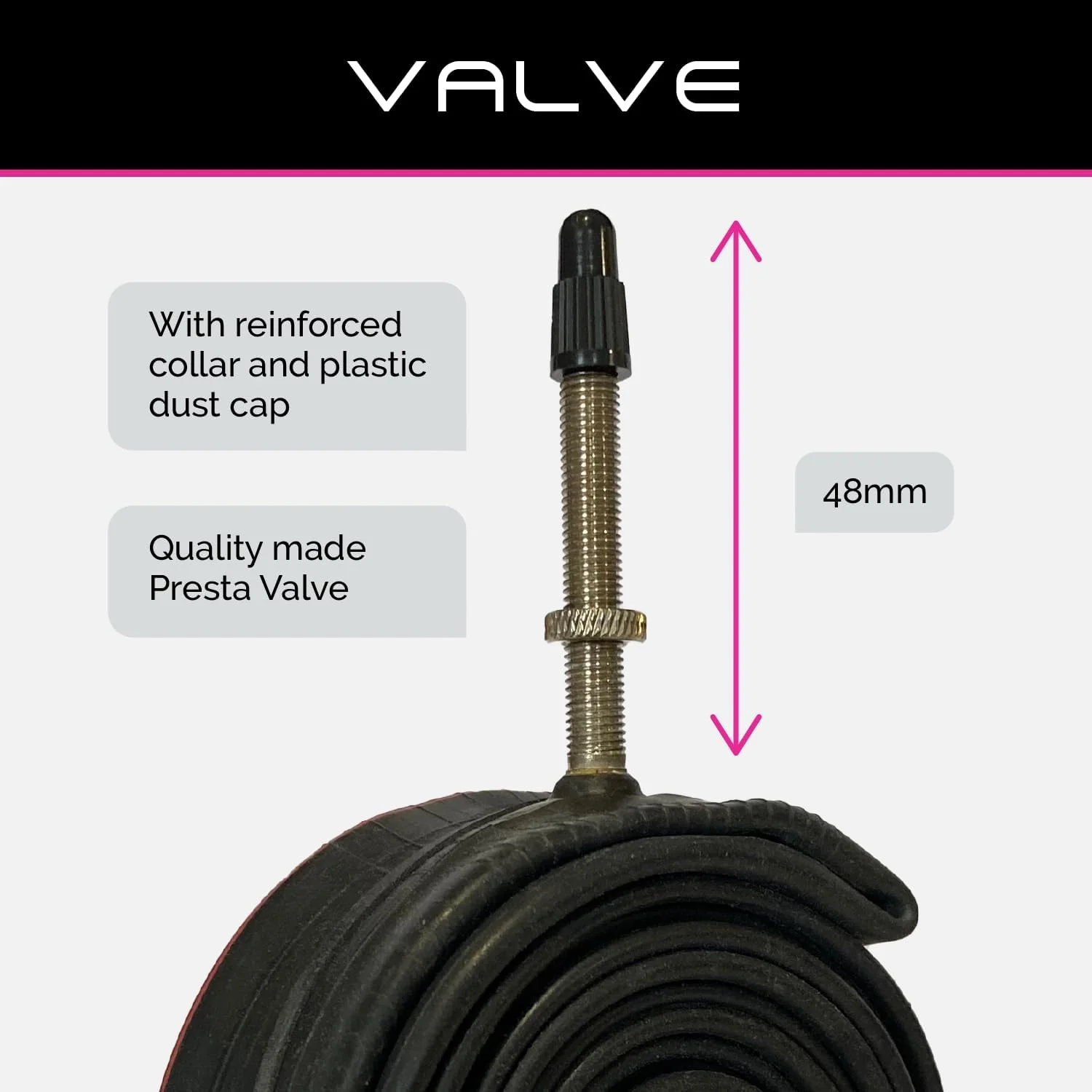 تیوب دوچرخه بالدوینز سایز 27.5 اینچ (مناسب برای لاستیک های 2.4 تا 2.80) دارای والف پرستا/فرانسوی و اهرم تایر بالدی تیوب دوچرخه بالدوینز سایز 27.5 اینچ (مناسب برای لاستیک های 2.4 تا 2.80) دارای والف پرستا/فرانسوی و اهرم تایر بالدی