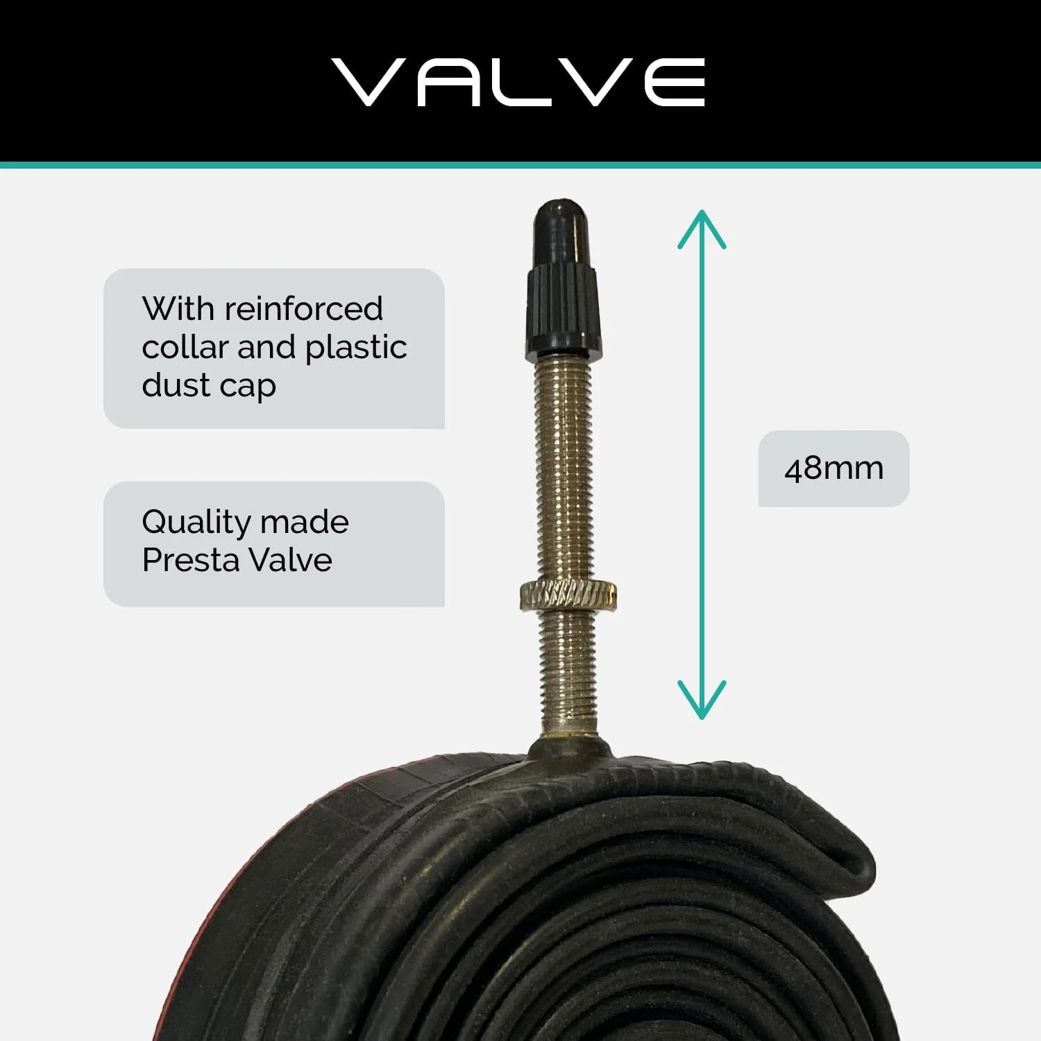 تیوب دوچرخه بالدوینز 29 اینچ، سایز 2.20 تا 2.50 (مناسب برای لاستیک های 2.20، 2.25، 2.30، 2.35، 2.40 و 2.50) والف پرستا/فرانسوی تیوب دوچرخه بالدوینز 29 اینچ، سایز 2.20 تا 2.50 (مناسب برای لاستیک های 2.20، 2.25، 2.30، 2.35، 2.40 و 2.50) والف پرستا/فرانسوی