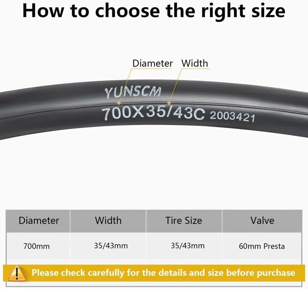 تیوب دوچرخه سنگین 700C سایز 700x35C/38C/40C/43C والف پرستا FV60 (35/43-622) سازگار با تیوب های داخلی دوچرخه 700x35C 700x36C 700x37C 700x38C 700x40C 700x42C 700x43c بسته 2 عددی تیوب دوچرخه سنگین 700C سایز 700x35C/38C/40C/43C والف پرستا FV60 (35/43-622) سازگار با تیوب های داخلی دوچرخه 700x35C 700x36C 700x37C 700x38C 700x40C 700x42C 700x43c بسته 2 عددی