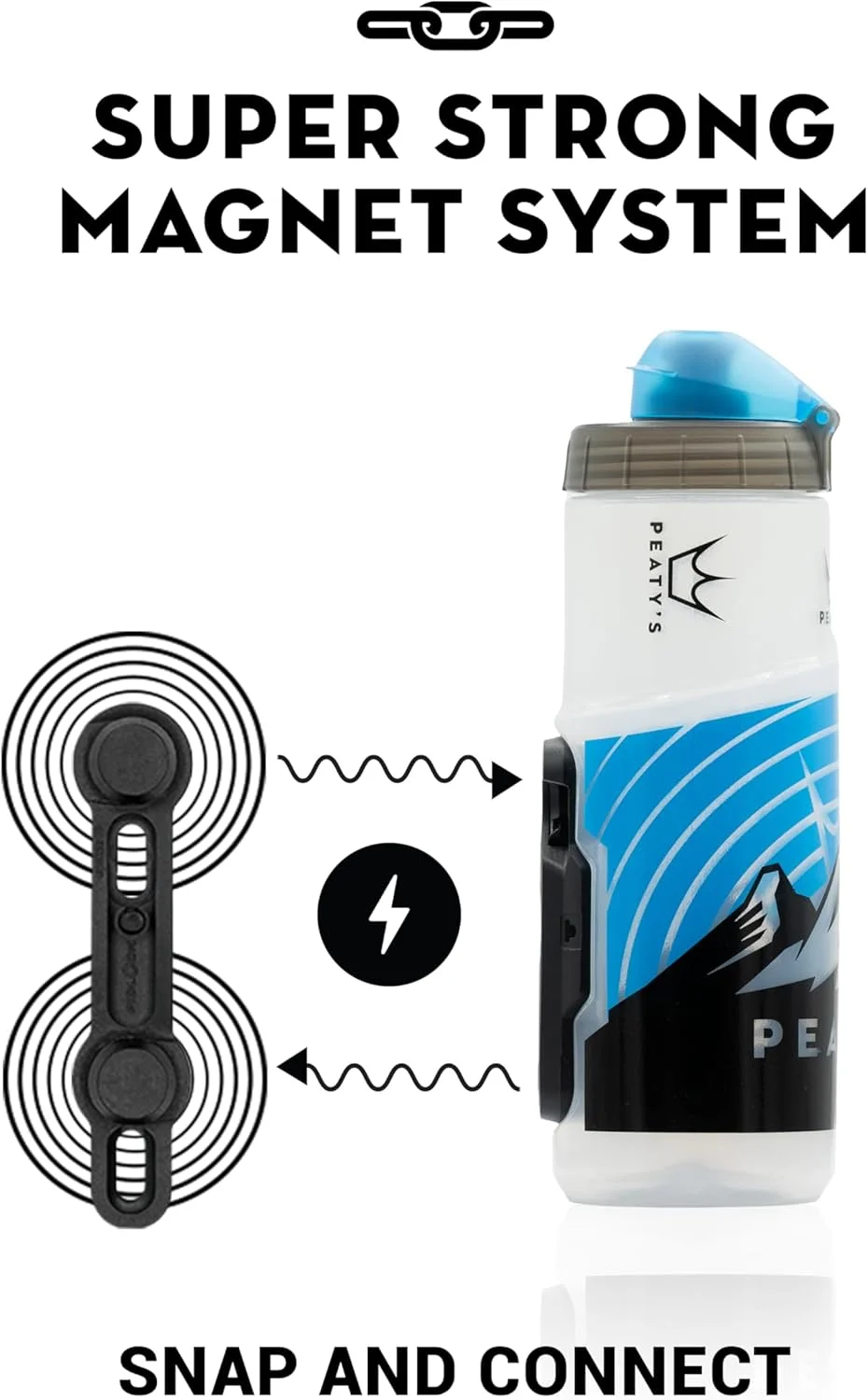 قمقمه آب دوچرخه 450 میلی لیتری Peaty's x Fidlock Lockin Magnetic به همراه پایه، قمقمه های نوشیدنی دوچرخه، لوازم جانبی دوچرخه سواری برای دوچرخه سواری کوهستانی و شهری، جایگزین ممتاز برای قفس، چرخش و رهاسازی - Sunrise Clear قمقمه آب دوچرخه 450 میلی لیتری Peaty's x Fidlock Lockin Magnetic به همراه پایه، قمقمه های نوشیدنی دوچرخه، لوازم جانبی دوچرخه سواری برای دوچرخه سواری کوهستانی و شهری، جایگزین ممتاز برای قفس، چرخش و رهاسازی - Sunrise Clear