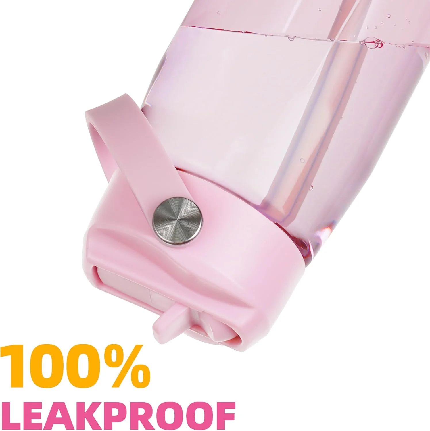 بطری آب اولدلی 1000 میلی لیتری با نی، بطری نوشیدنی شفاف 1 لیتری با دسته، بدون BPA، ضد نشت، قابل استفاده مجدد، بطری ورزشی بزرگ برای باشگاه، مدرسه، دوچرخه سواری (صورتی) بطری آب اولدلی 1000 میلی لیتری با نی، بطری نوشیدنی شفاف 1 لیتری با دسته، بدون BPA، ضد نشت، قابل استفاده مجدد، بطری ورزشی بزرگ برای باشگاه، مدرسه، دوچرخه سواری (صورتی)