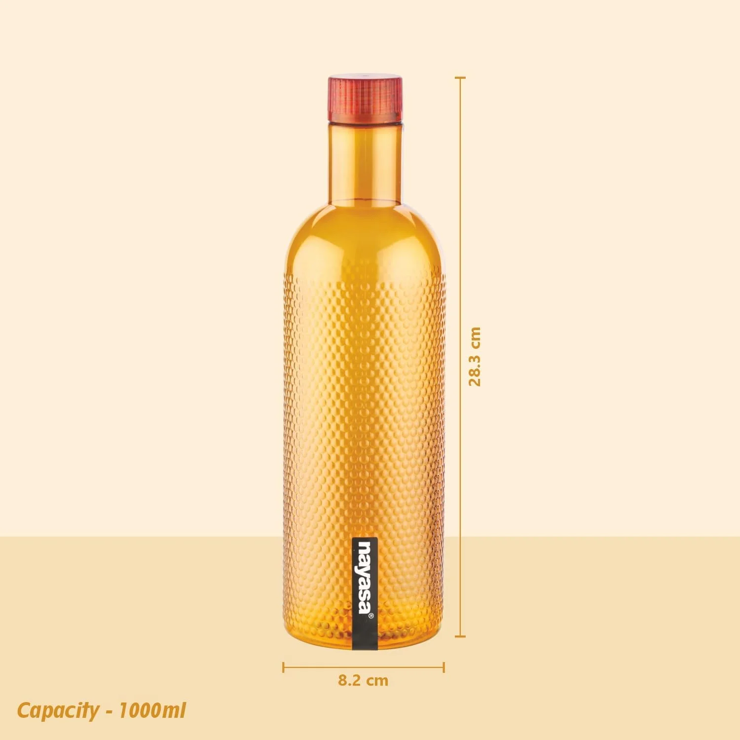 بطری آب پلاستیکی نایاسا، ۱۰۰۰ میلی لیتر، مجموعه ۶ عددی، چند رنگ، استاندارد بطری آب پلاستیکی نایاسا، ۱۰۰۰ میلی لیتر، مجموعه ۶ عددی، چند رنگ، استاندارد