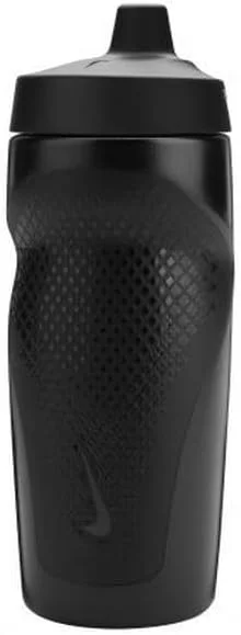 بطری آب ورزشی نایکی مدل 9341/98 Refuel Grip با حجم 530 میلی لیتر - رنگ مشکی/سفید بطری آب ورزشی نایکی مدل 9341/98 Refuel Grip با حجم 530 میلی لیتر - رنگ مشکی/سفید