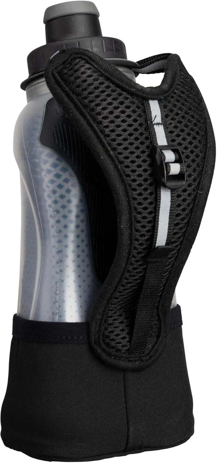 قمقمه آب دستی مخصوص دویدن ناتان، 350 میلی لیتر و عایق. دارای بند دستی قابل تنظیم بدون لغزش. بطری آب بازتابنده برای هیدراتاسیون. قمقمه آب دستی مخصوص دویدن ناتان، 350 میلی لیتر و عایق. دارای بند دستی قابل تنظیم بدون لغزش. بطری آب بازتابنده برای هیدراتاسیون.