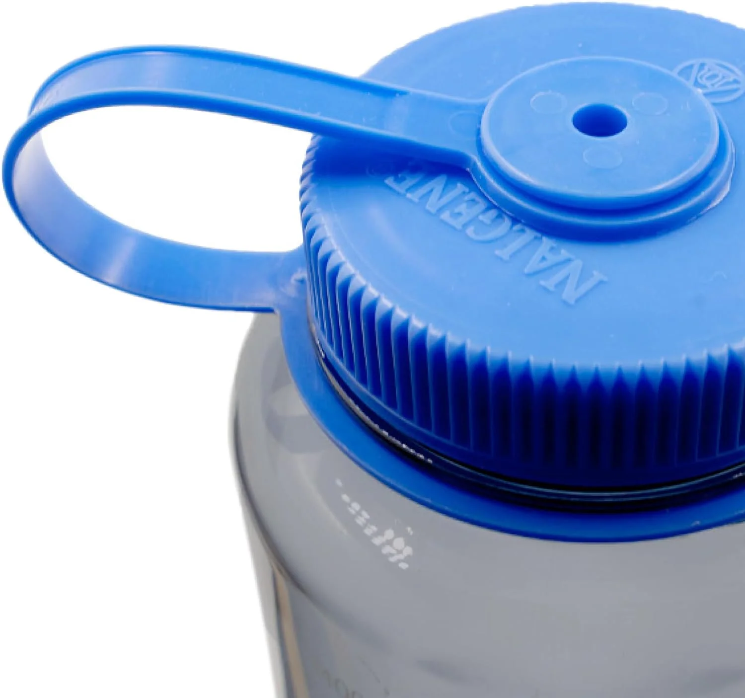 بطری آب نیالجین سাস্টین تریتان بدون BPA ساخته شده از مواد مشتق شده از 50٪ ضایعات پلاستیکی، 48 اونس، دهانه گشاد، خاکستری بطری آب نیالجین سাস্টین تریتان بدون BPA ساخته شده از مواد مشتق شده از 50٪ ضایعات پلاستیکی، 48 اونس، دهانه گشاد، خاکستری