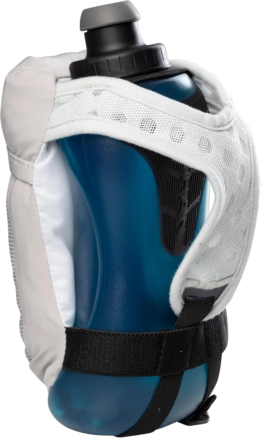 قمقمه دستی ناتان، Quick Squeeze، خاکستری دودی/مشکی، 530 میلی لیتر قمقمه دستی ناتان، Quick Squeeze، خاکستری دودی/مشکی، 530 میلی لیتر