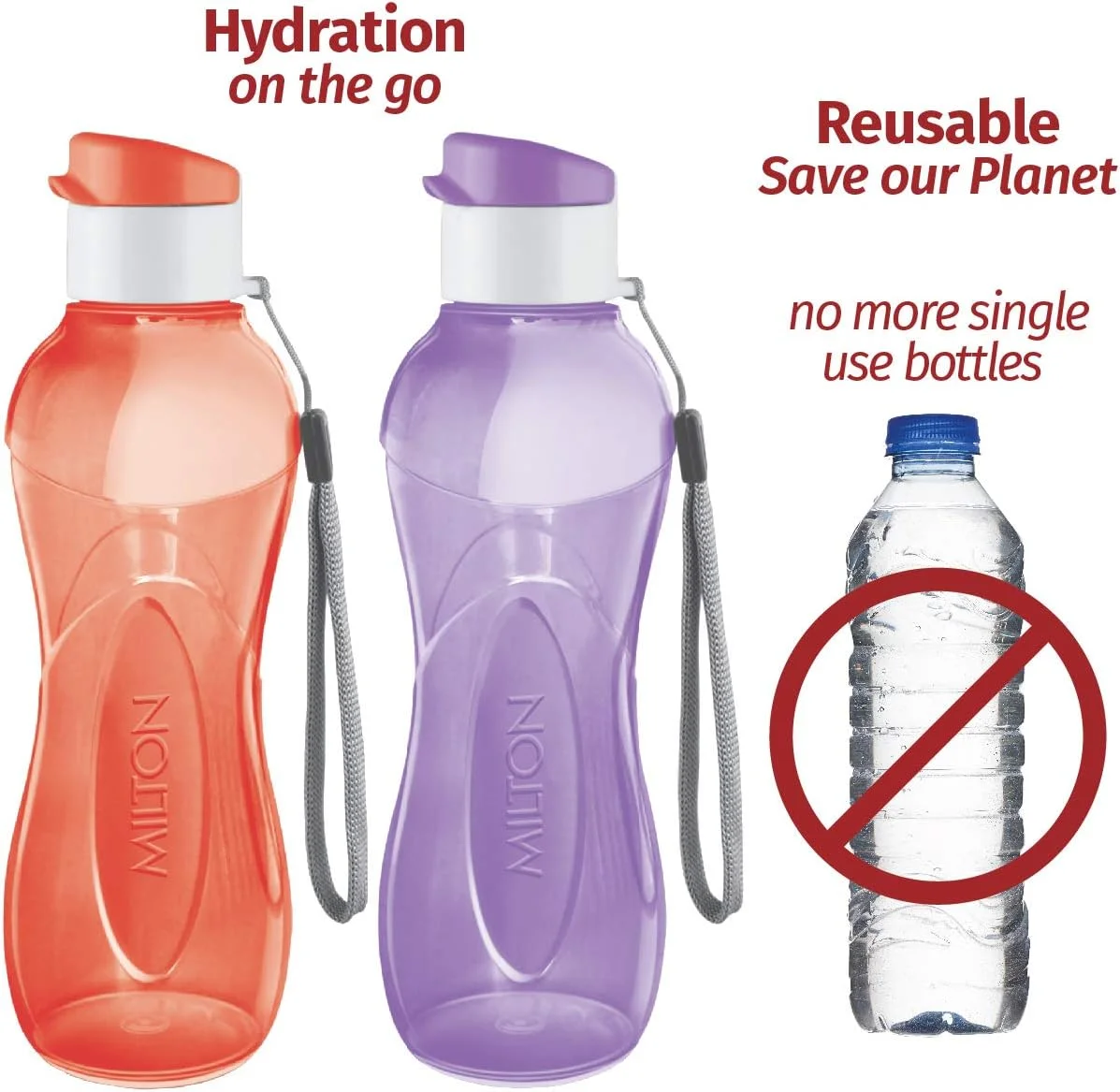 بطری آب کودک میلتون، بسته 6 عددی - 350 میلی لیتر، مناسب مدرسه، قابل استفاده مجدد، ضد نشت، کوچک، ورزشی، پلاستیک بادوام بدون BPA، دارای بند برای حمل، مناسب ناهار، مسافرت، دوچرخه سواری، کمپینگ، باشگاه، یوگا - 6 رنگ بطری آب کودک میلتون، بسته 6 عددی - 350 میلی لیتر، مناسب مدرسه، قابل استفاده مجدد، ضد نشت، کوچک، ورزشی، پلاستیک بادوام بدون BPA، دارای بند برای حمل، مناسب ناهار، مسافرت، دوچرخه سواری، کمپینگ، باشگاه، یوگا - 6 رنگ