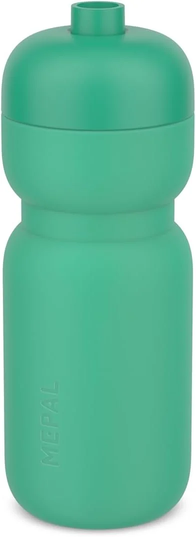 قمقمه ورزشی فشاری Mepal - درب ضد نشت - فشردن برای نوشیدن - جنس بادوام و نرم - قمقمه آب - 600 میلی لیتر - سبز سیب
