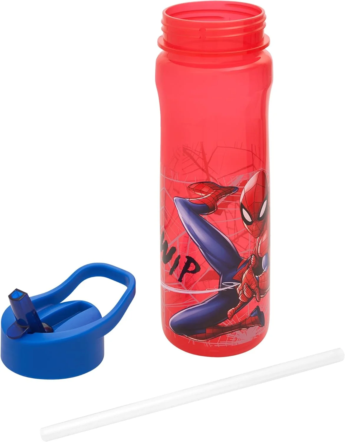بطری آب کودکانه طرح مرد عنکبوتی مارول با نی - قابل استفاده مجدد 600 میلی لیتر - محصول رسمی پولار گیر - پلاستیک قابل بازیافت و فاقد BPA - مناسب مدرسه، مهدکودک، ورزش و پیک نیک بطری آب کودکانه طرح مرد عنکبوتی مارول با نی - قابل استفاده مجدد 600 میلی لیتر - محصول رسمی پولار گیر - پلاستیک قابل بازیافت و فاقد BPA - مناسب مدرسه، مهدکودک، ورزش و پیک نیک