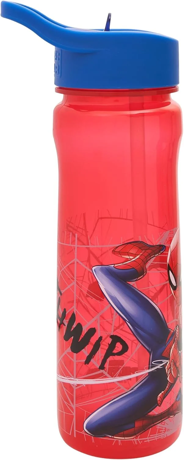 بطری آب کودکانه طرح مرد عنکبوتی مارول با نی - قابل استفاده مجدد 600 میلی لیتر - محصول رسمی پولار گیر - پلاستیک قابل بازیافت و فاقد BPA - مناسب مدرسه، مهدکودک، ورزش و پیک نیک بطری آب کودکانه طرح مرد عنکبوتی مارول با نی - قابل استفاده مجدد 600 میلی لیتر - محصول رسمی پولار گیر - پلاستیک قابل بازیافت و فاقد BPA - مناسب مدرسه، مهدکودک، ورزش و پیک نیک