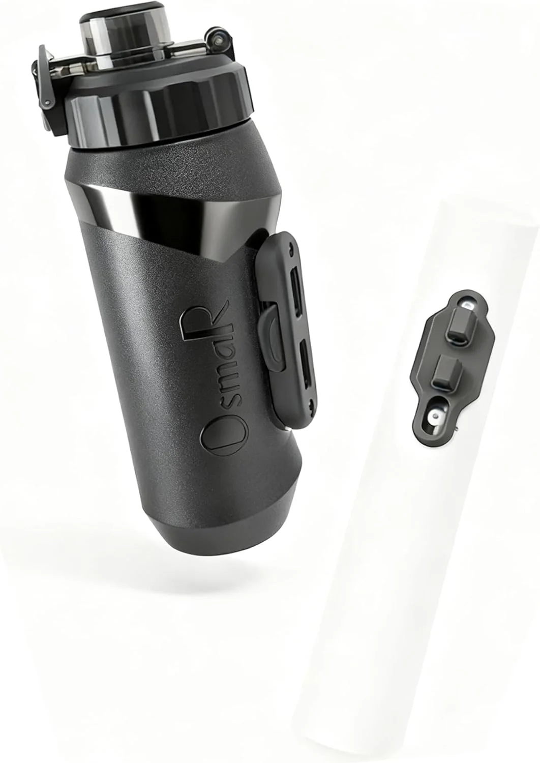 بطری آب مغناطیسی دوچرخه سواری با پایه نگهدارنده – 750 میلی لیتر، اتصال و جدا سازی سریع، بدون نیاز به قفس، دسترسی با یک دست – شامل پیچ های M5 – مناسب برای دوچرخه های کوهستانی، جاده و شن