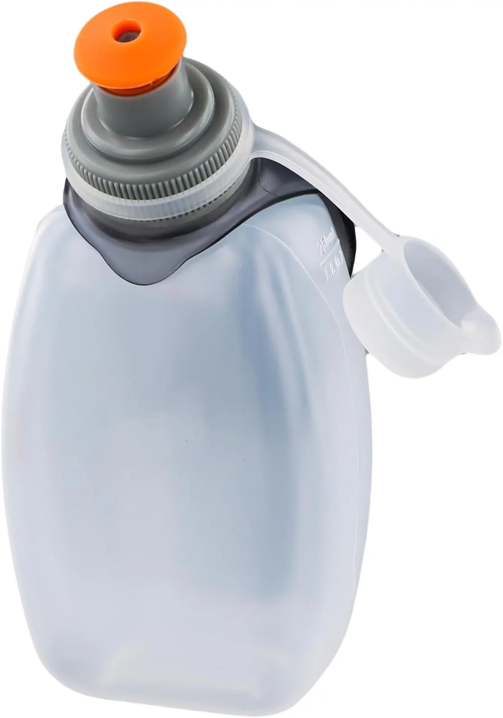 بطری آب 250 میلی لیتر، بطری آب سبک برای پیاده روی، بطری آب ورزشی با گیره، بطری های جایگزین برای کمربند هیدراتاسیون، سبک وزن، بطری دویدن 250 میلی لیتر، بطری ورزشی برای کمر